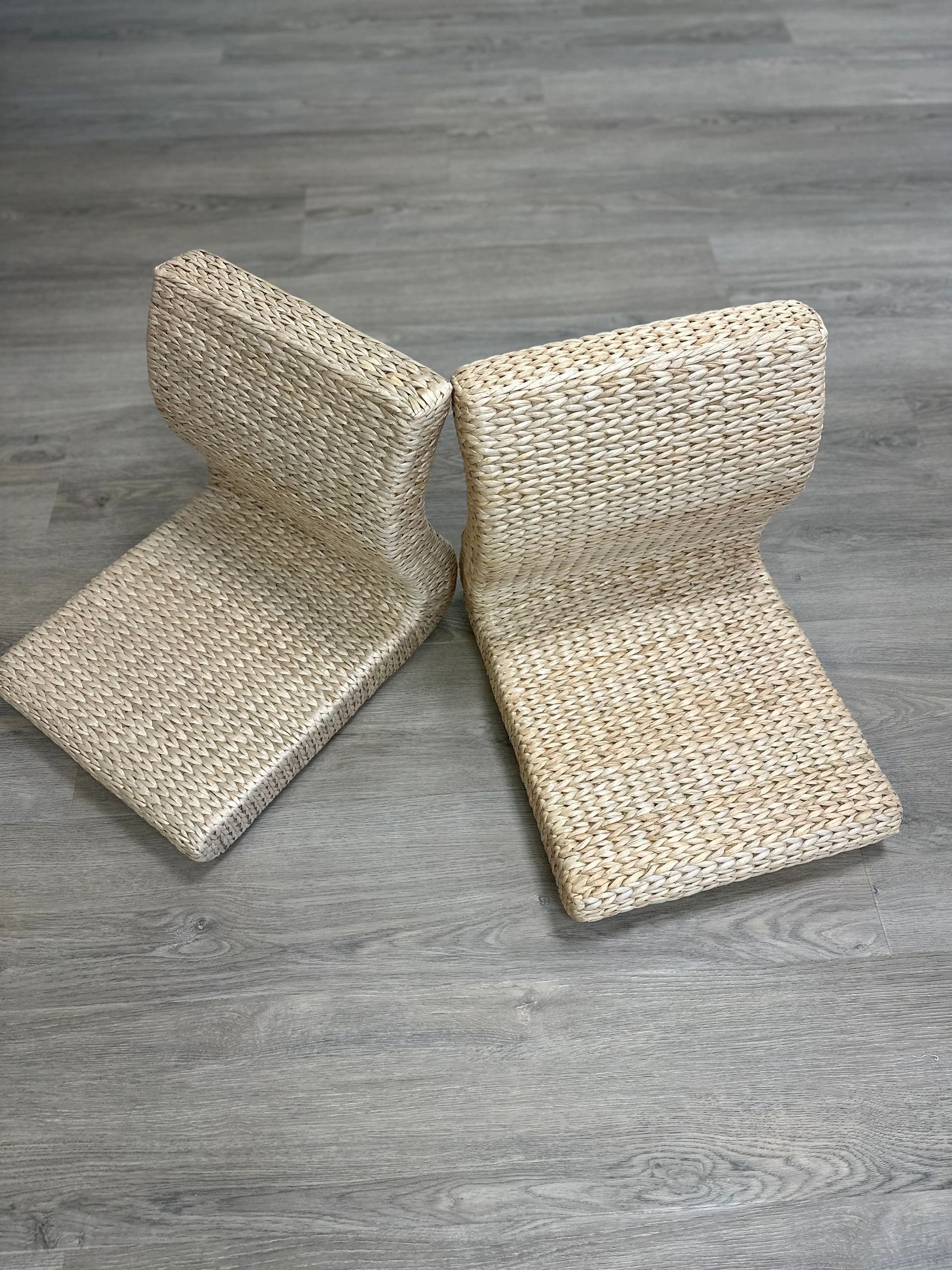 Natural Woven Floor Chair