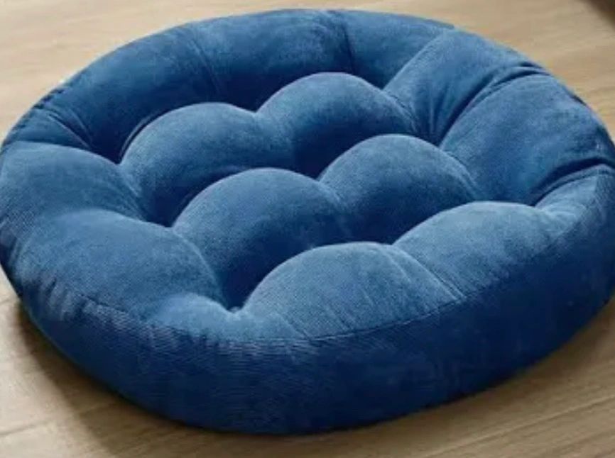 Navy Blue Beach Cushion